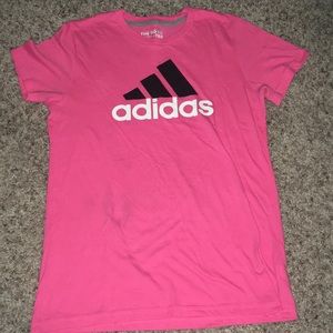 Pink Adidas T-shirt